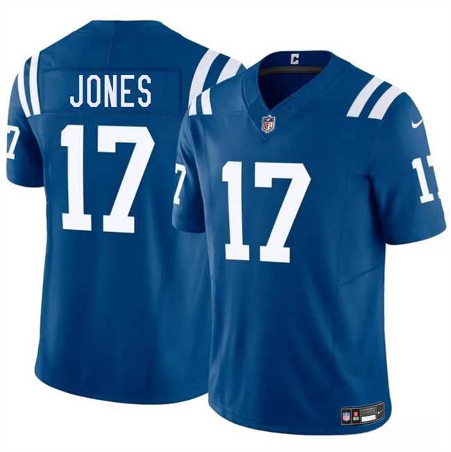 Men & Women & Youth Indianapolis Colts #17 Daniel Jones Blue 2025 F.U.S.E. Vapor Limited Stitched Jersey,We sell and wholesale Men & Women & Youth Indianapolis Colts #17 Daniel Jones Blue 2025 F.U.S.E. Vapor Limited Stitched Jersey on line form chian!